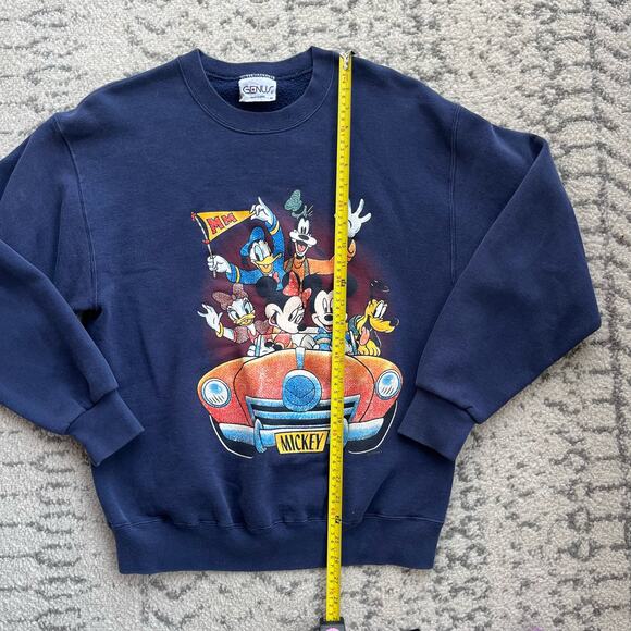 Vintage Genus Mickey and Friends Sweatshirt Medium - Picture 6 of 8